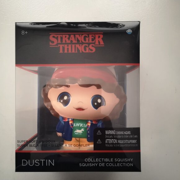 NIP Orb Stranger Things Soft'N Slo Squishies Dustin Collectable Toy Netflix - Picture 1 of 3